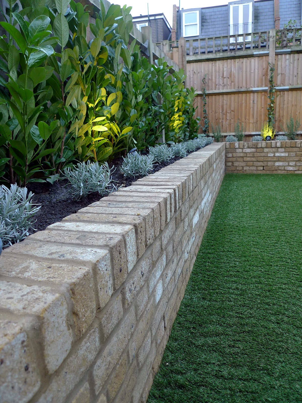  brick garden wall designs