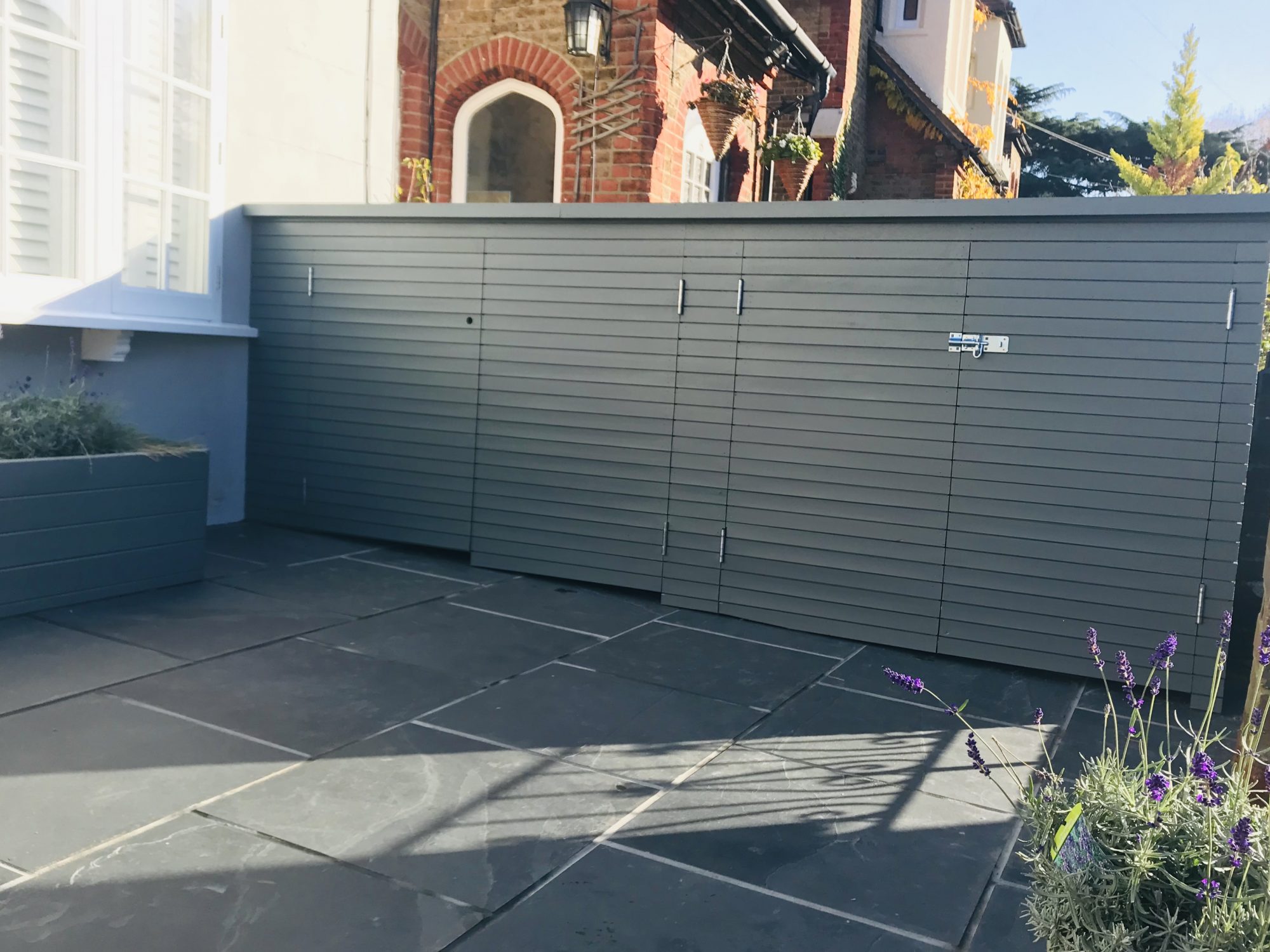 Victorian Restoration Front Garden Design With Modern Elements